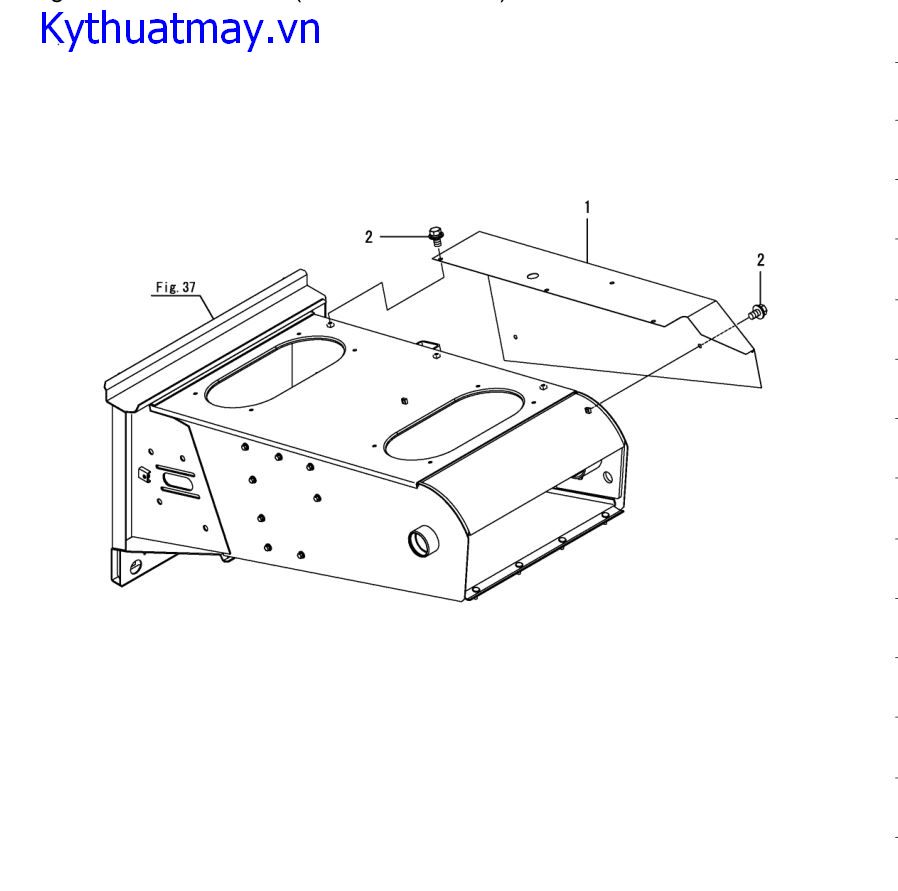 Nắp xích ( buồng cấp lúa)